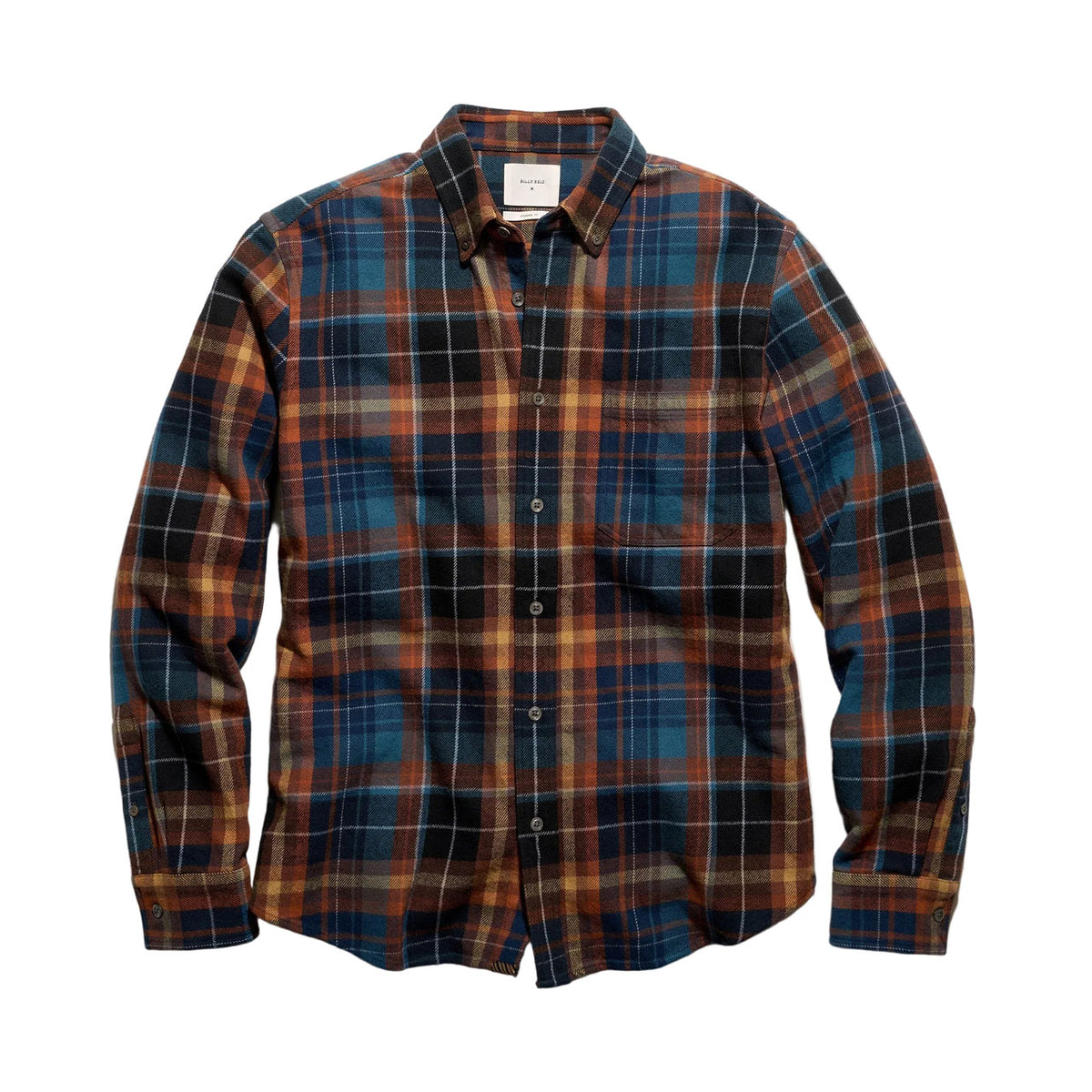 Billy Reid Micro Block Plaid Tuscumbia Shirt