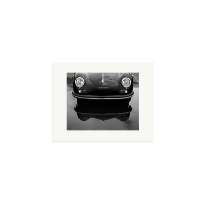 Porsche 356 Nose Framed Print Print Only Small