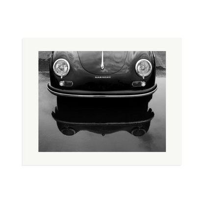 Porsche 356 Nose Framed Print Print Only XL