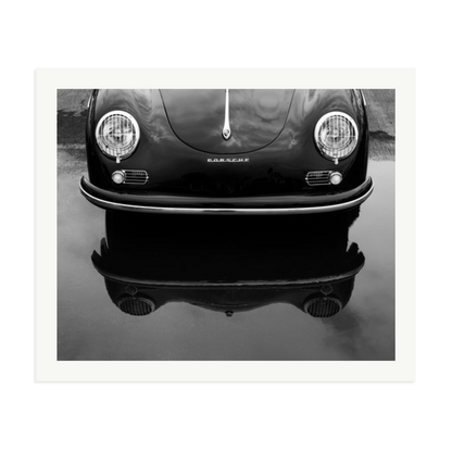 Porsche 356 Nose Framed Print