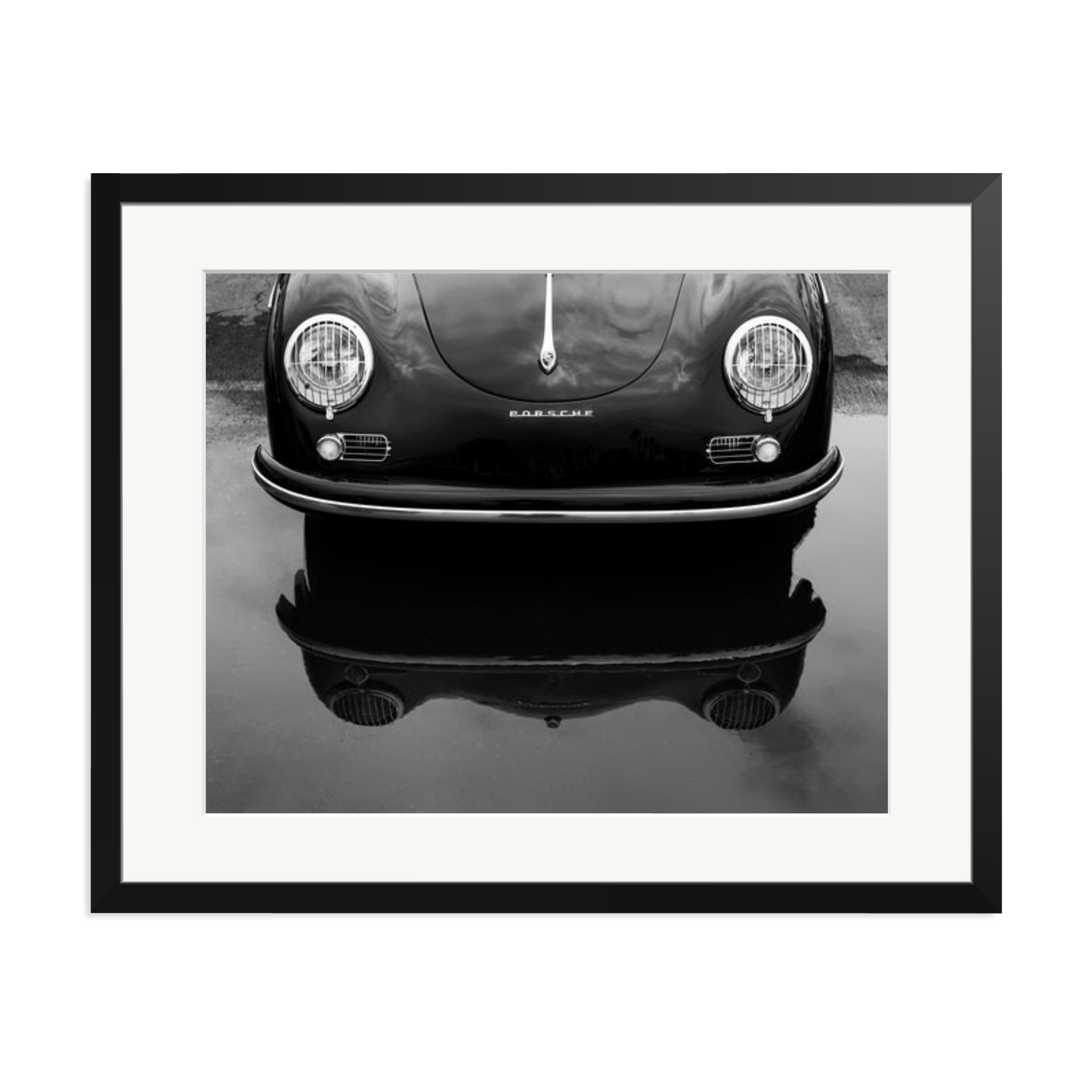 Porsche 356 Nose Framed Print