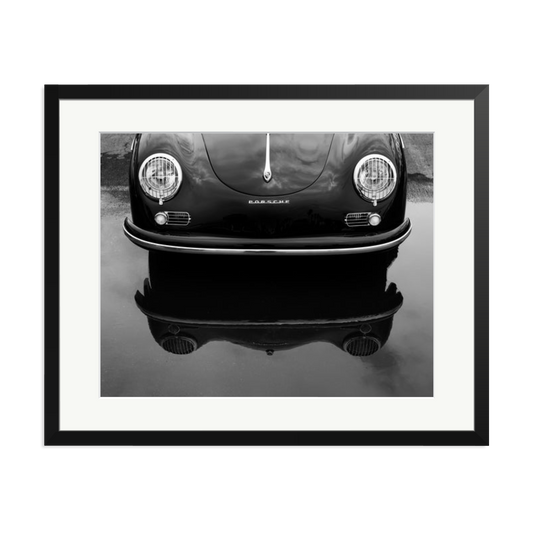 Porsche 356 Nose Framed Print