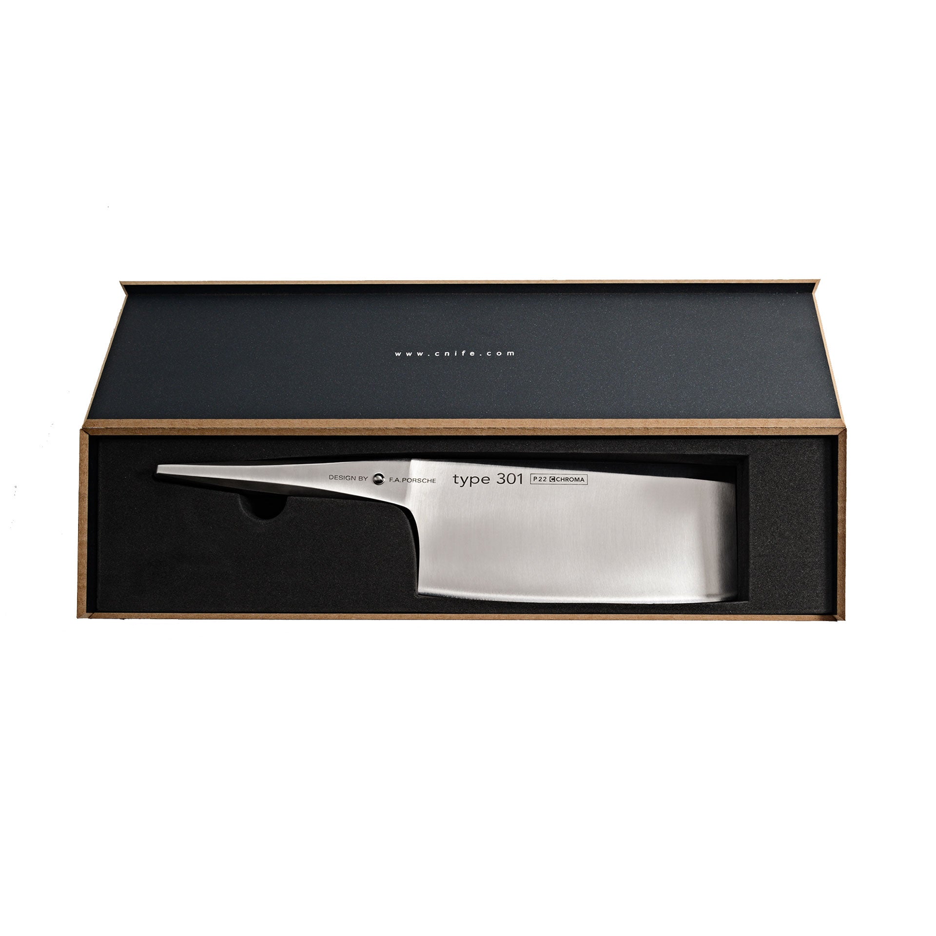 PORSCHE. デザイン　ナイフ 楽天市場】Chroma Cutlery F.A.ポルシェ Type 301 ナイフ3点