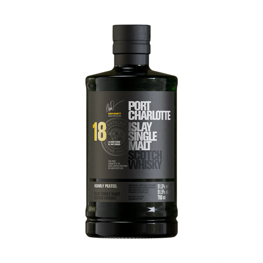 Bruichladdich Port Charlotte 18 Year Islay Single Malt Whisky