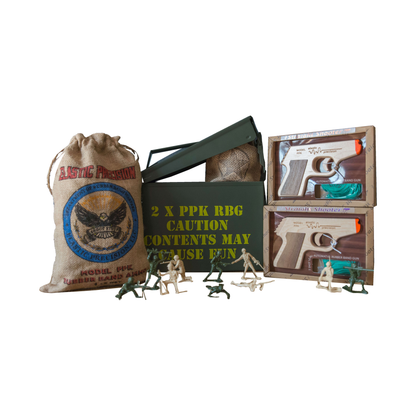 PPK Rubber Band Gun Gift Set