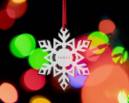 James Brand Throwflake Christmas Ornament