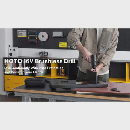 HOTO 16V Brushless Drill