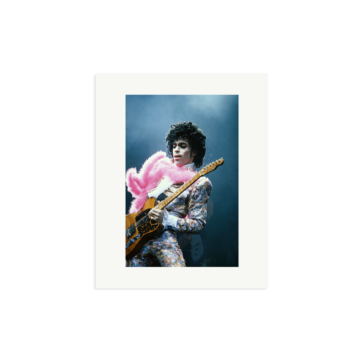 Prince in Los Angeles 1985 Framed Print Print Only Medium