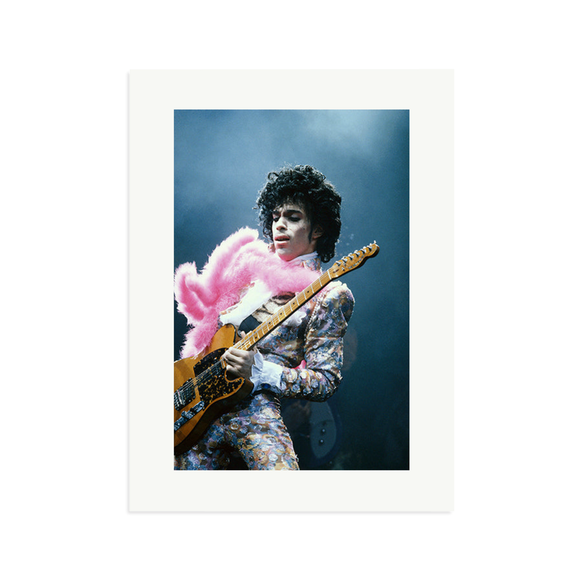 Prince in Los Angeles 1985 Framed Print Print Only XL