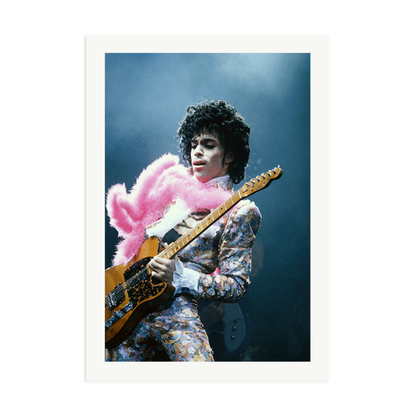 Prince in Los Angeles 1985 Framed Print Print Only XXL