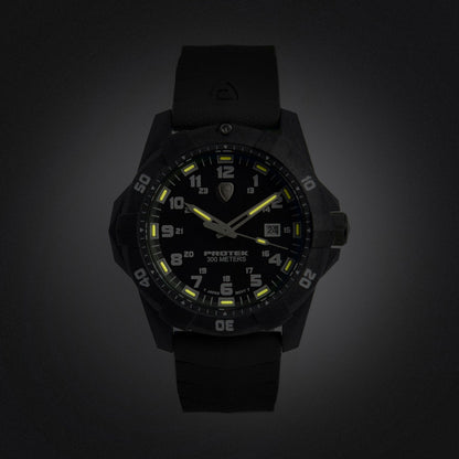 ProTek PT1001 Carbon Dive Watch