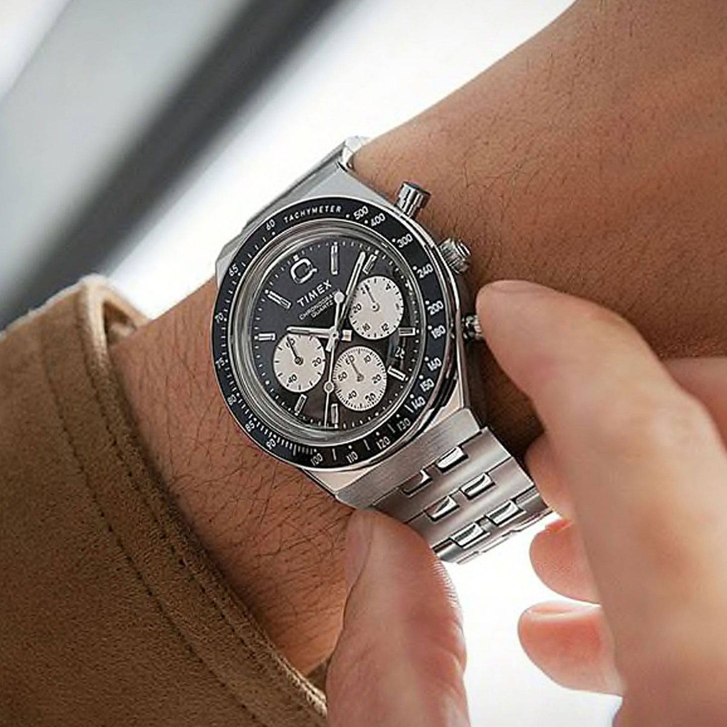 Timex Q Chronograph Watch