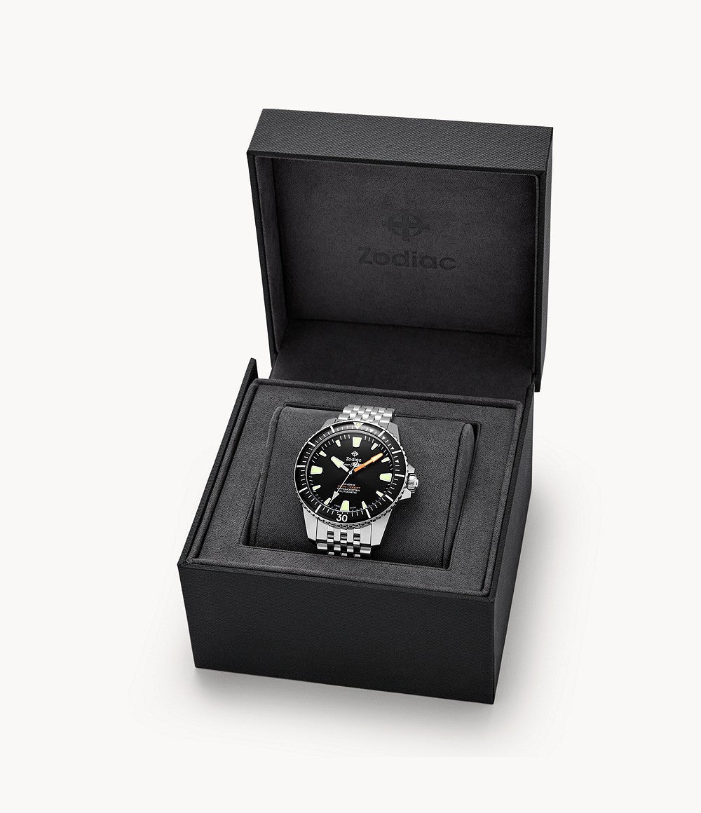 Zodiac Super Sea Wolf Pro-Diver Watch