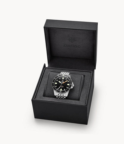 Zodiac Super Sea Wolf Pro-Diver Watch