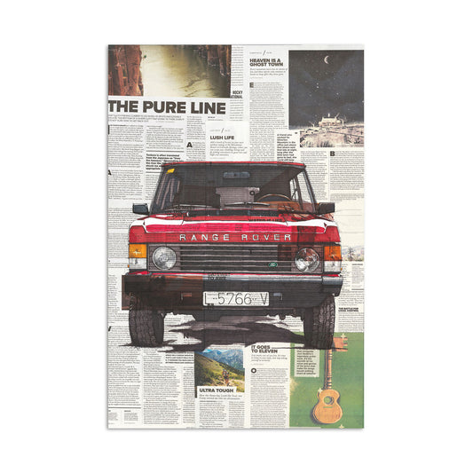 Range Rover Kunstdruck