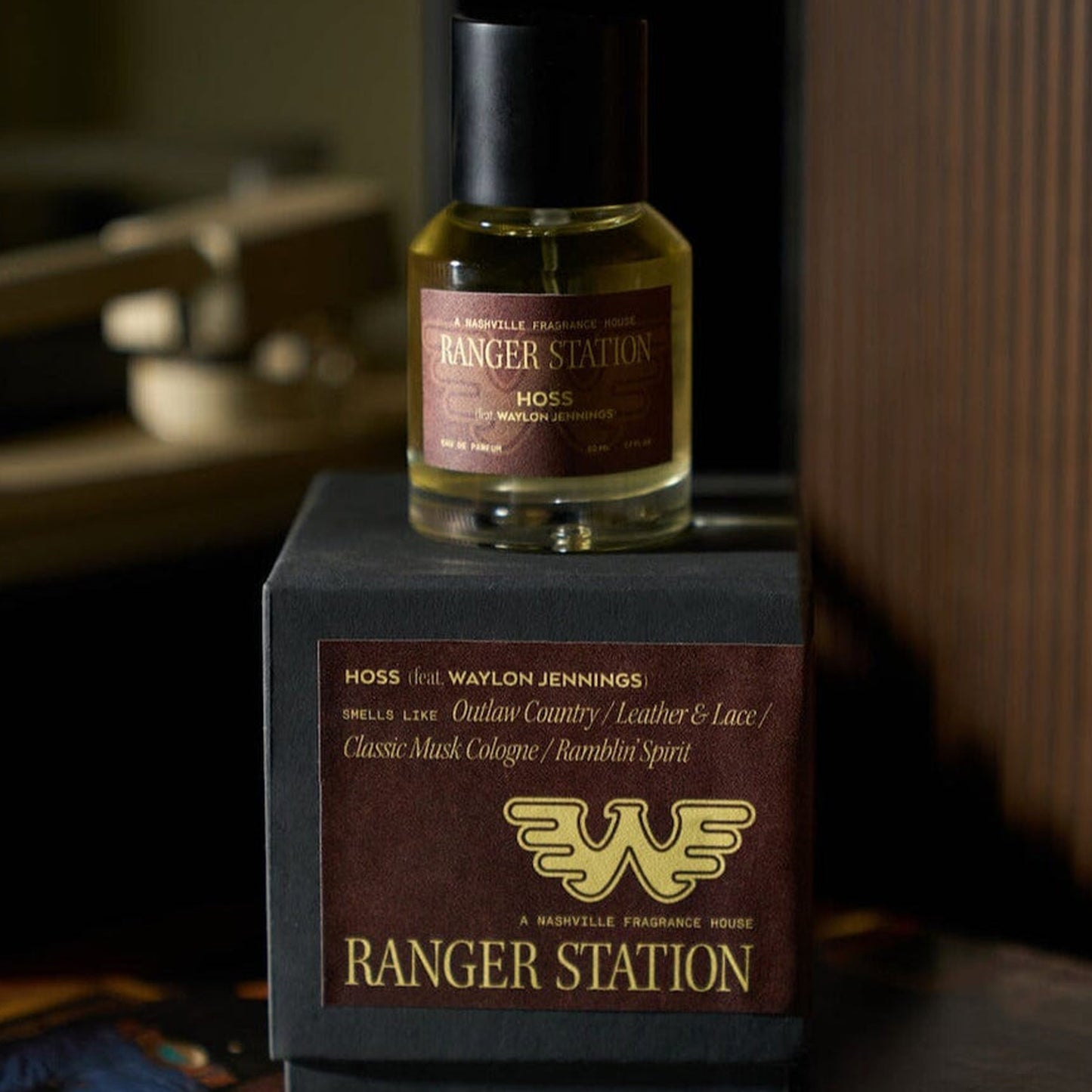 Ranger Station x Waylon Jennings Hoss Cologne