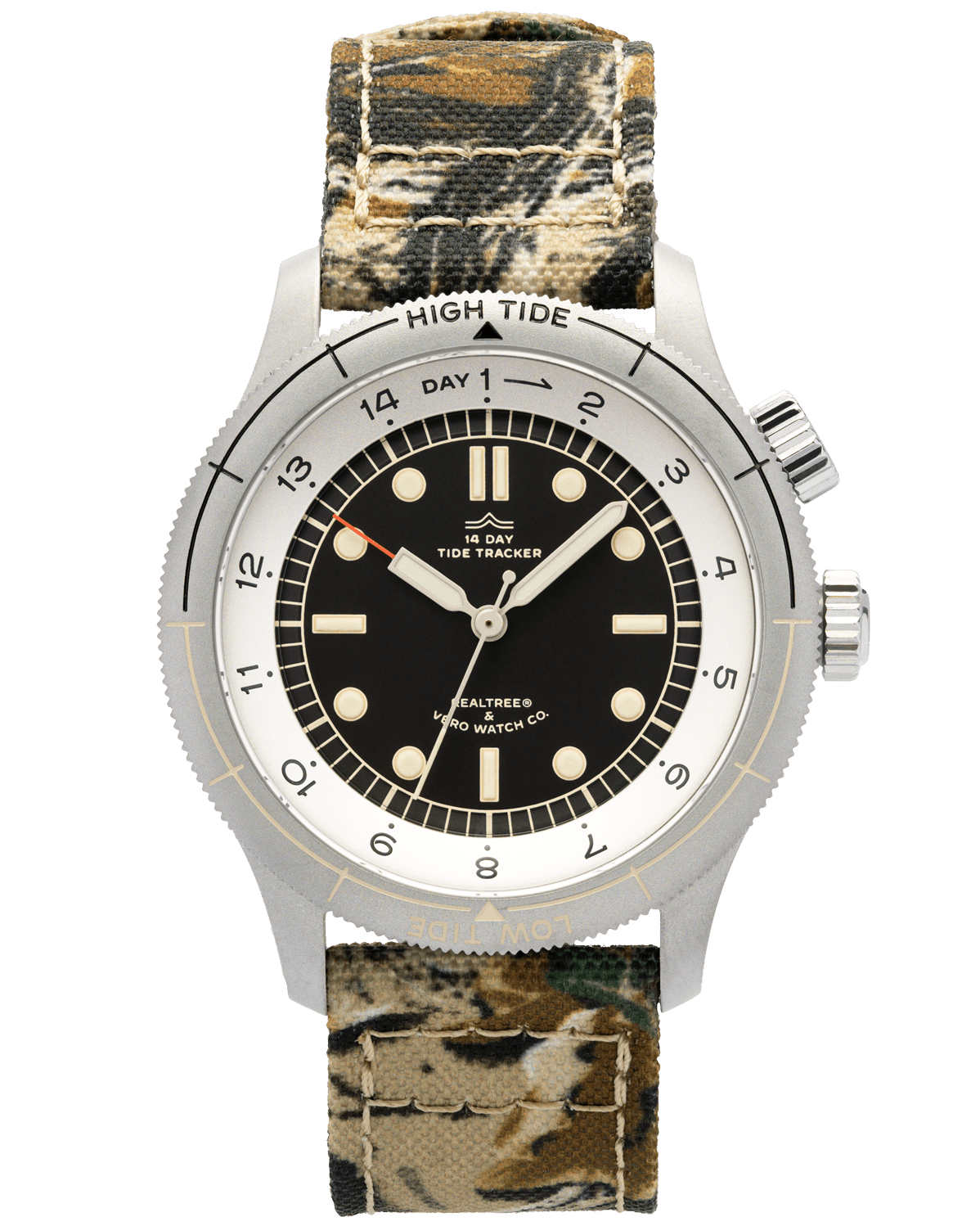Vero Realtree Tide Tracker Outpost Watch Comes with Canvas Strap