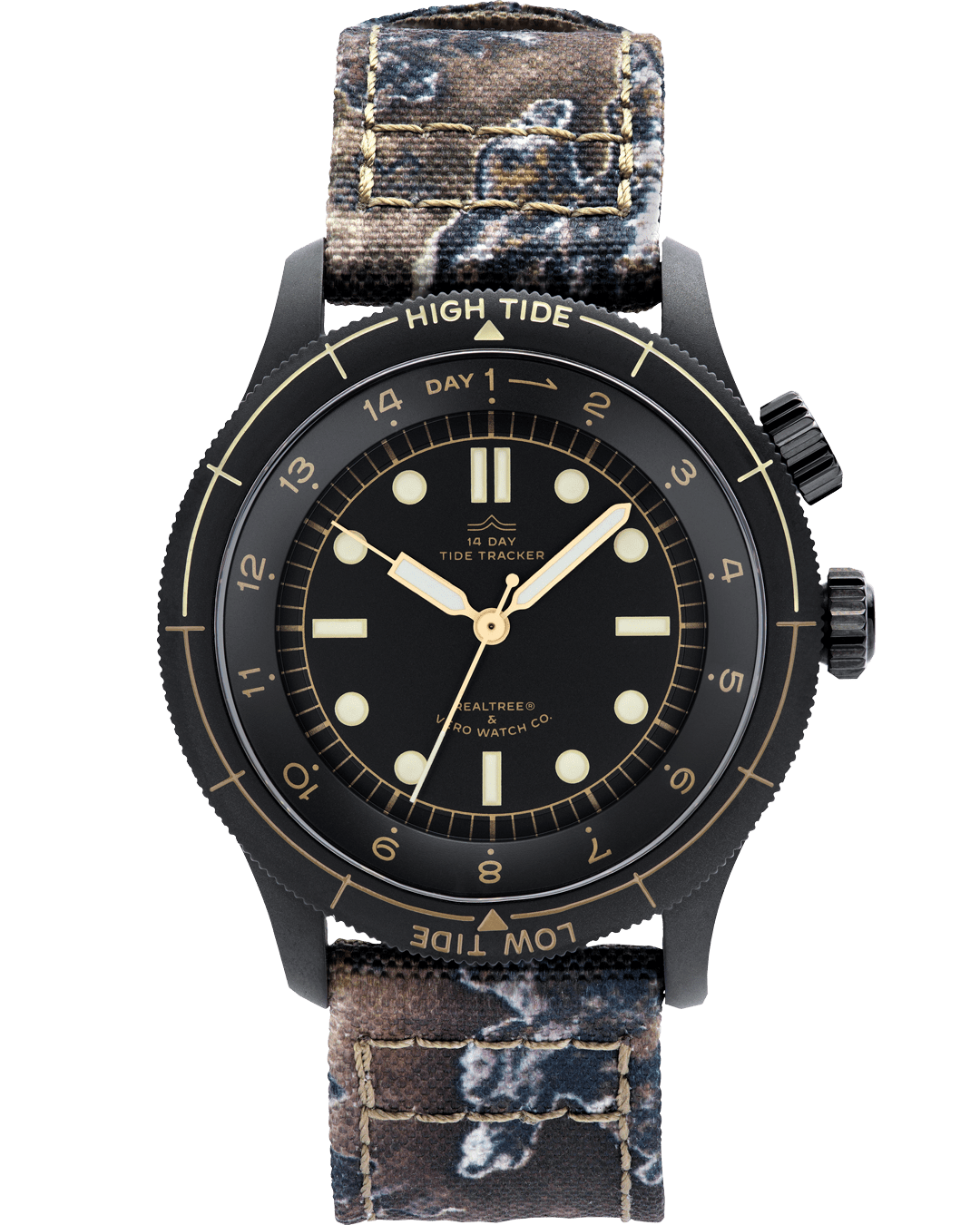 VERO x Realtree Tide Tracker Midnight Edition Comes with Canvas Strap