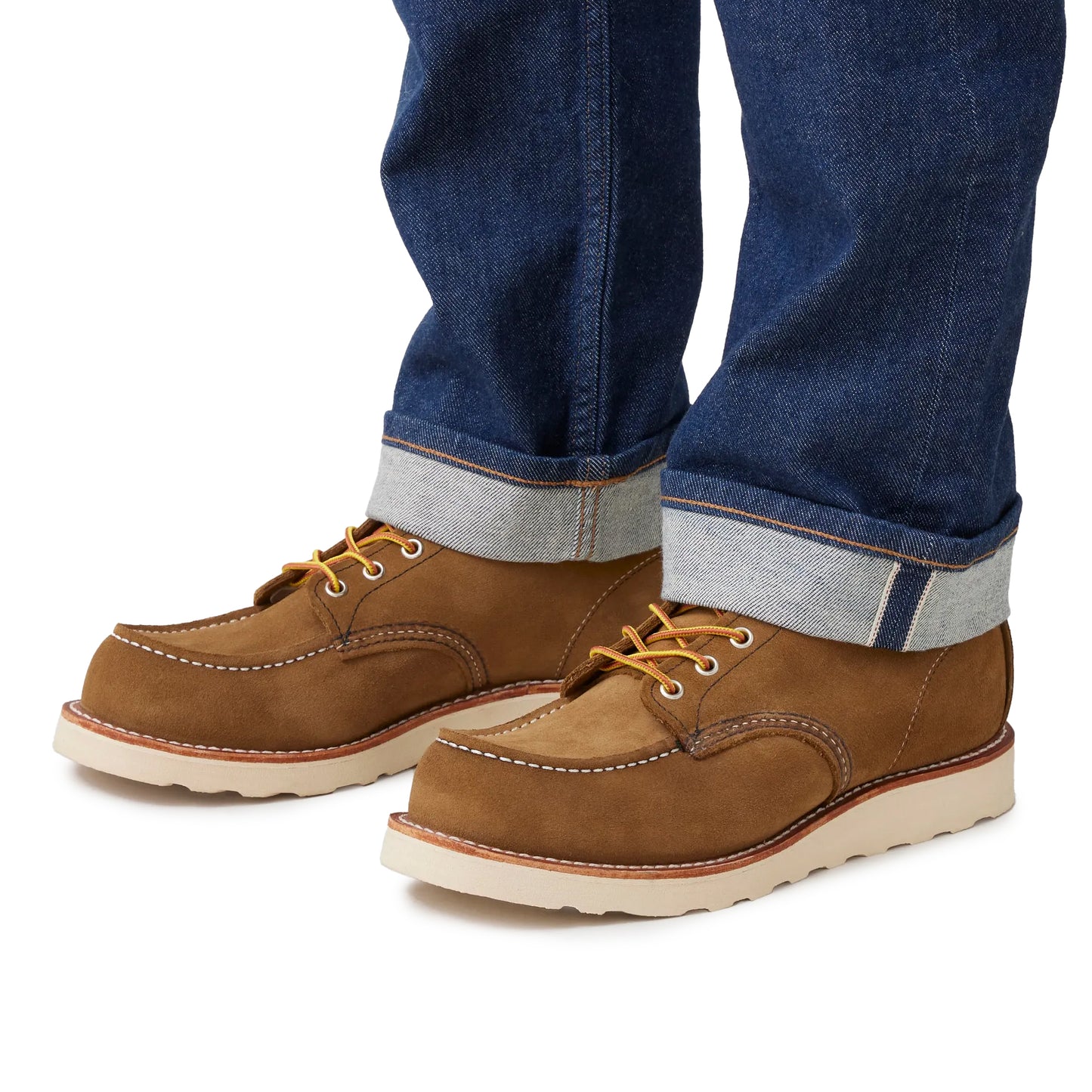 Red Wing Heritage Olive Mohave Leather Boots
