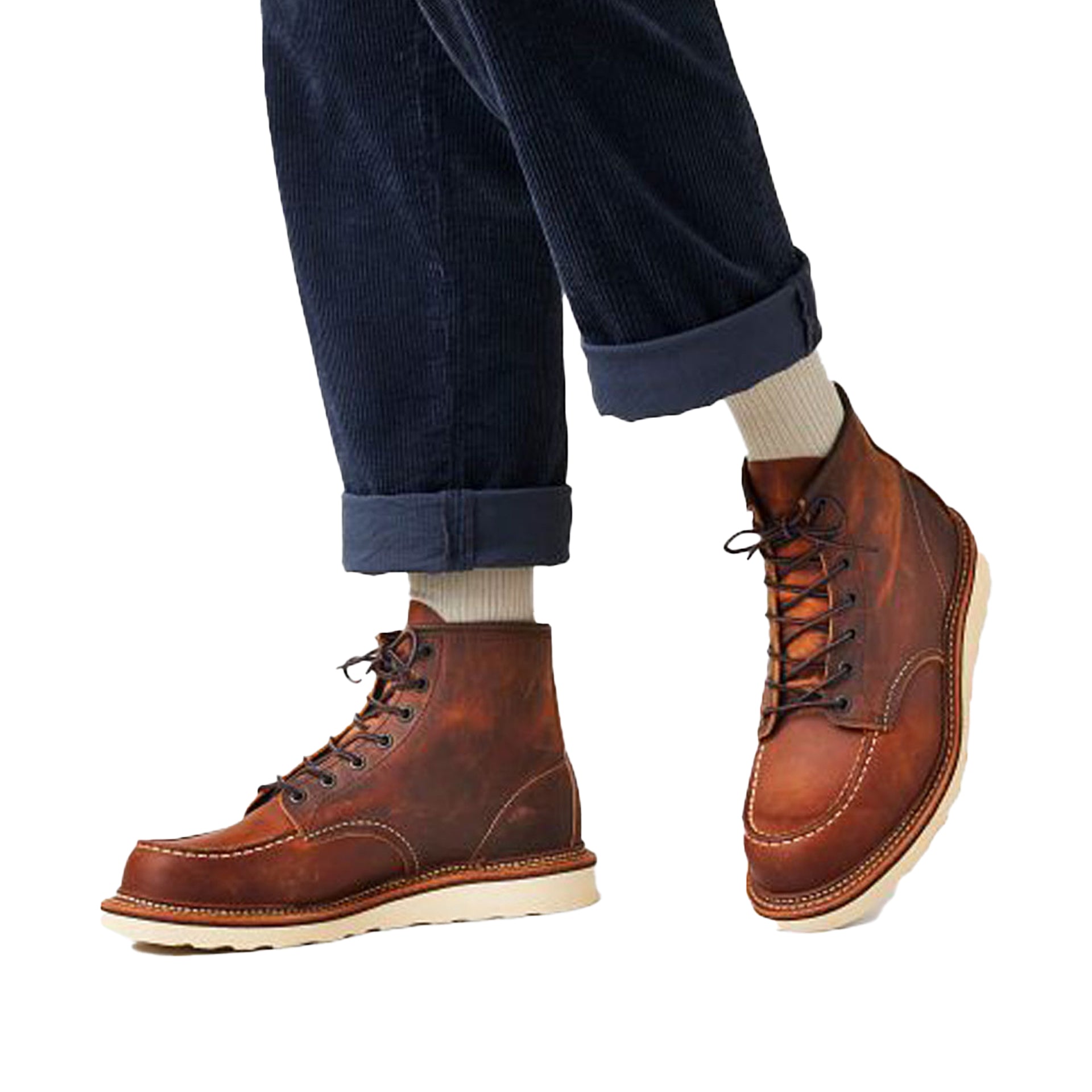 Red wing moc store toe rough and tough