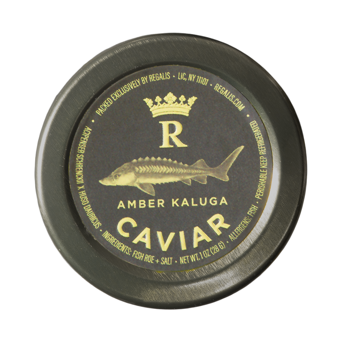 Regalis Amber Kaluga Caviar 1 oz