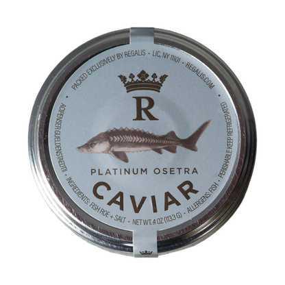 Regalis Platinum Osetra Caviar 4 oz