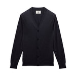 Reigning Champ Lightweight Merino Harry Cardigan - Navy