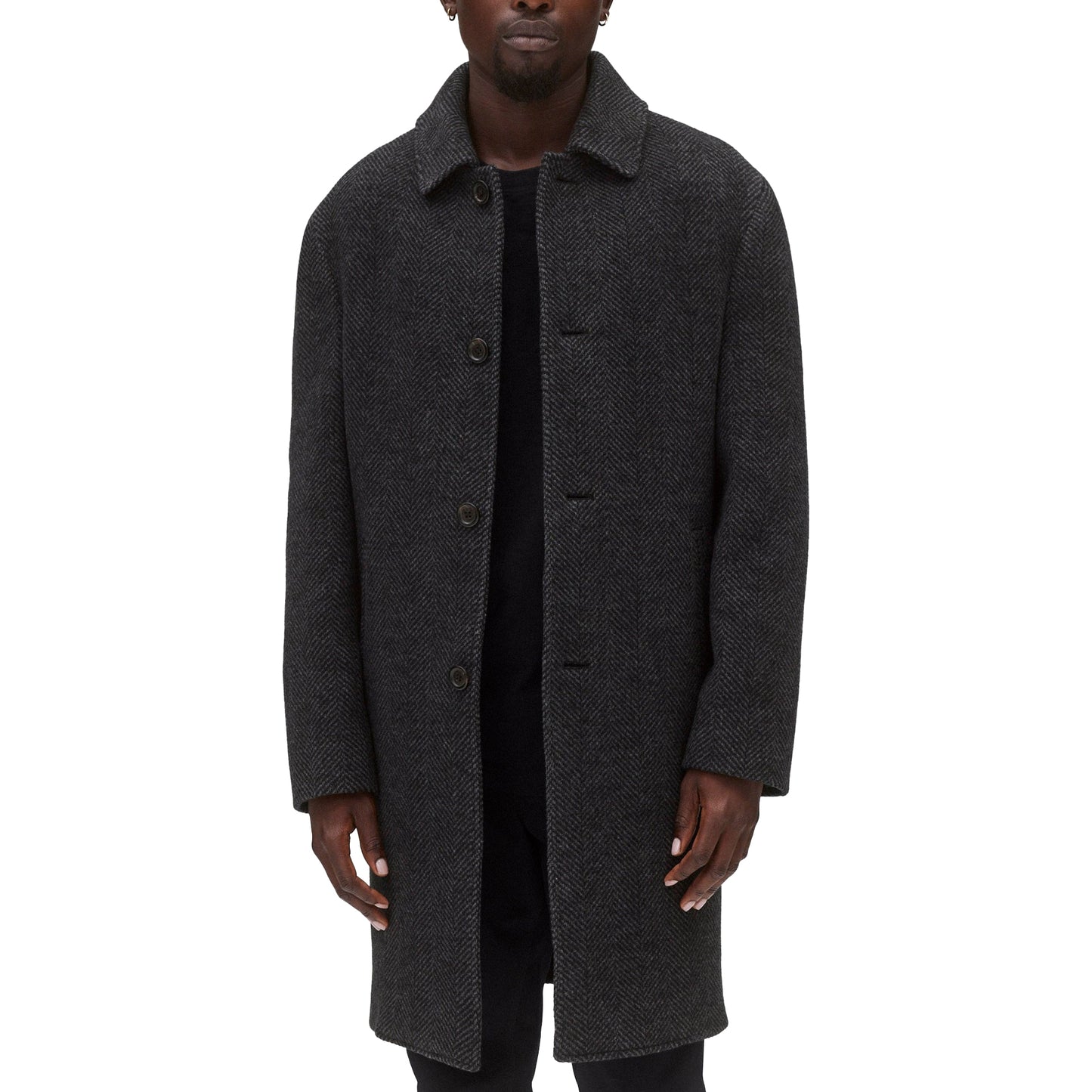 Reigning Champ Wool Herringbone Scout Coat