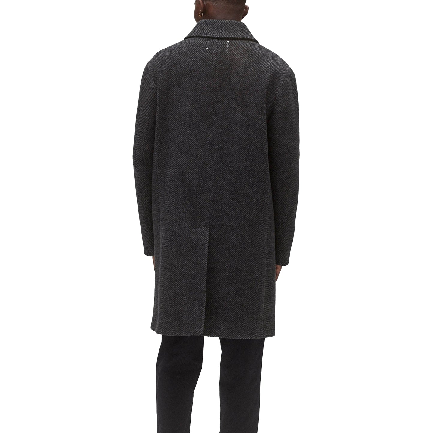 Reigning Champ Wool Herringbone Scout Coat