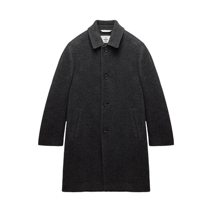 Reigning Champ Wool Herringbone Scout Coat