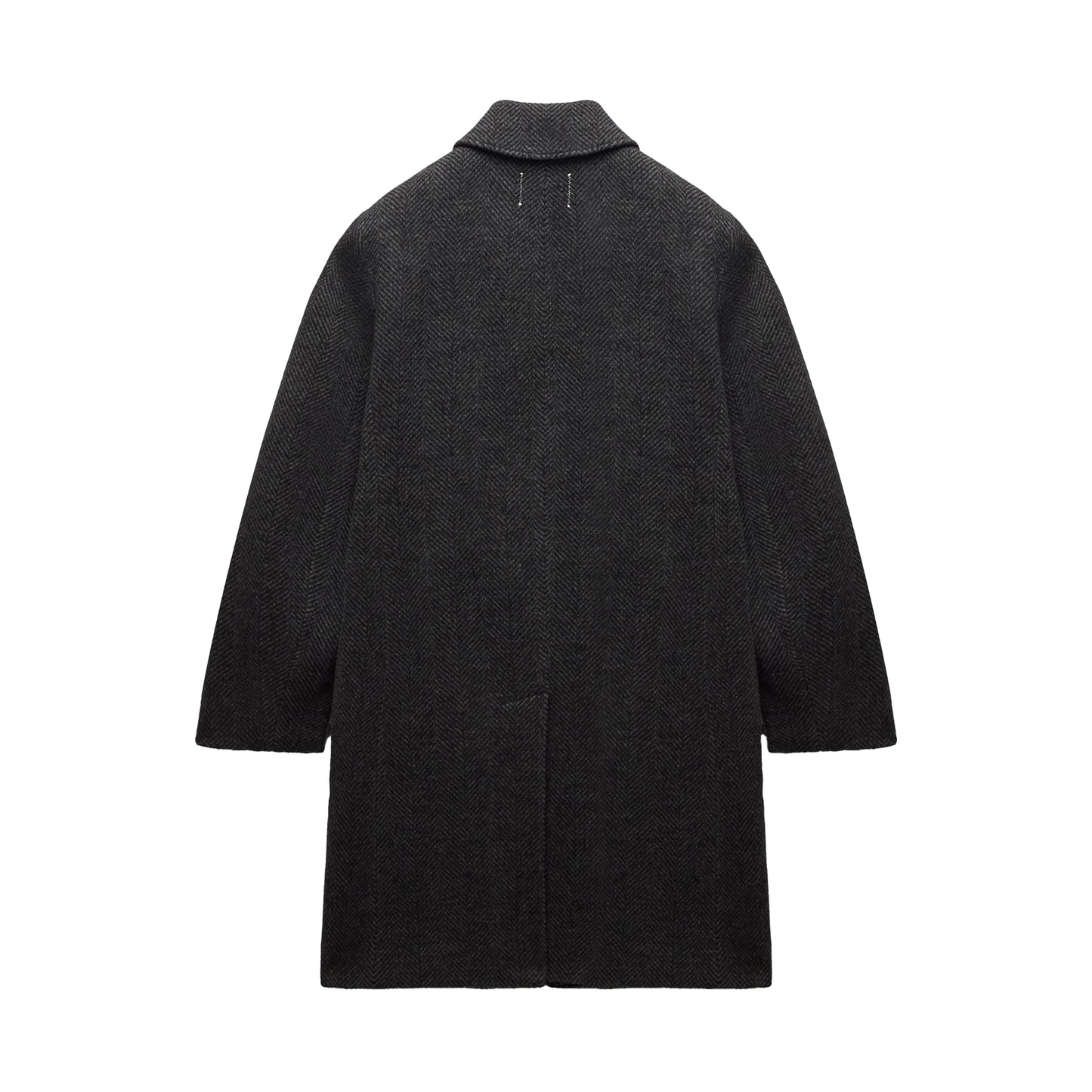 Reigning Champ Wool Herringbone Scout Coat