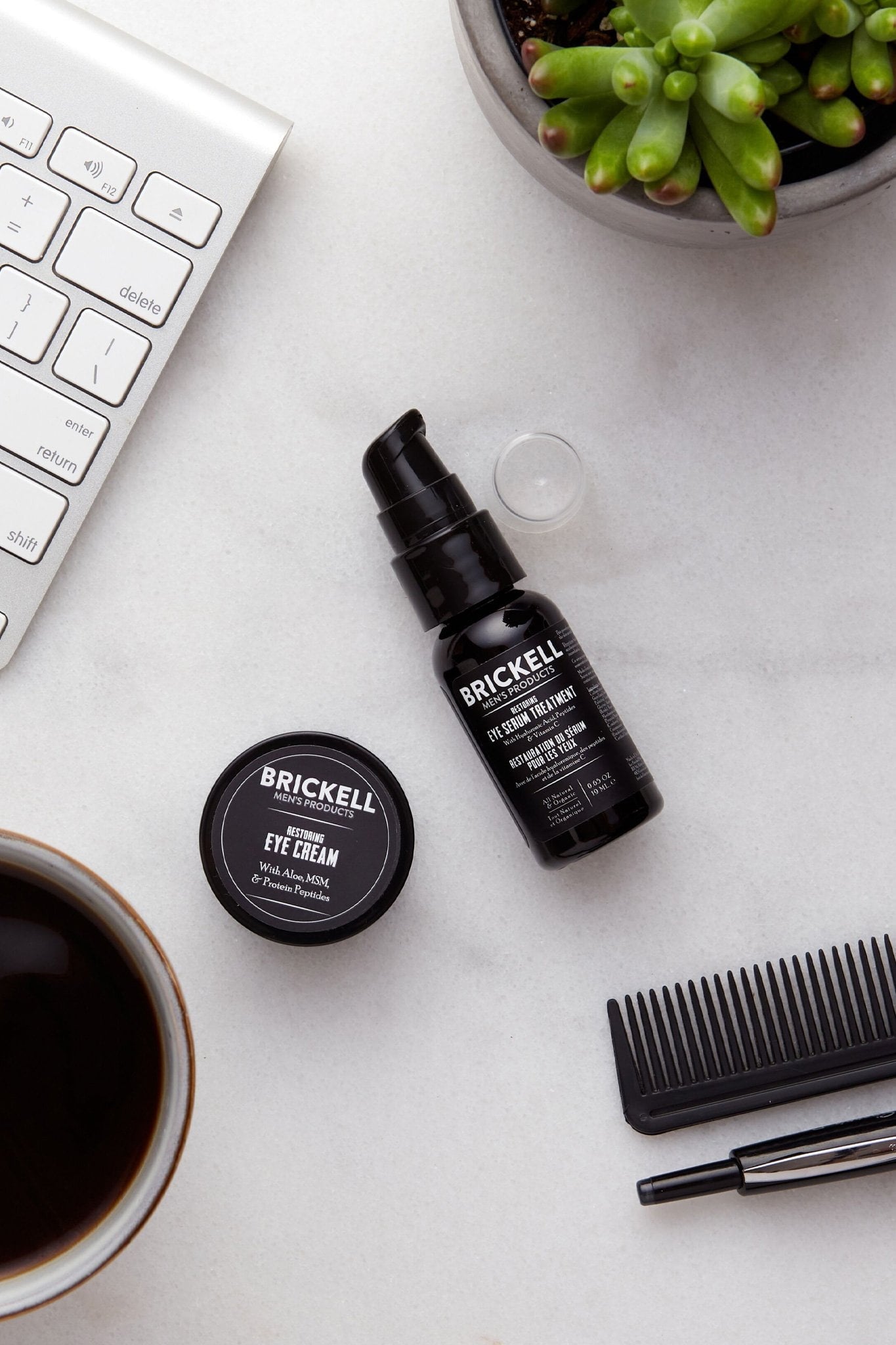 Brickell Restoring Eye Routine