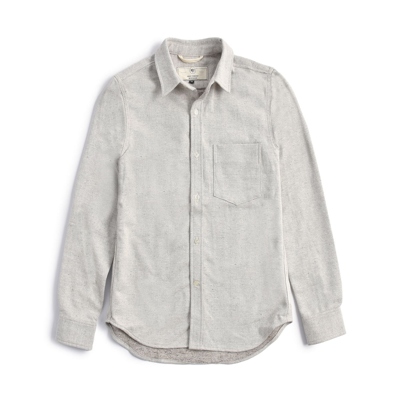 Rogue Territory Oxford Reverse Brushed Flannel Shirt | Uncrate Supply