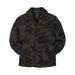 Rivay Hale Wool Cardigan in Olive Camouflage - Olive Camo