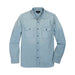 Rivay Albers Indigo Chambray Workshirt - Bleached Chambray