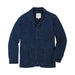 Cliff Indigo Dobby Shawl Jacket in Dark Wash - Dark Wash