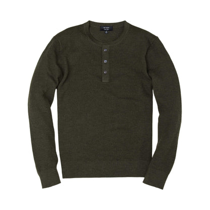 Rivay Cody Merino Waffle Henley