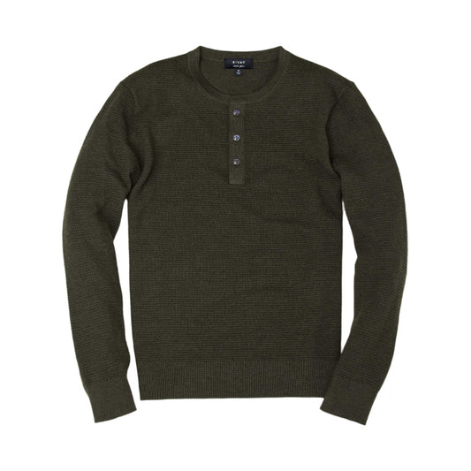 Rivay Cody Merino Waffle Henley