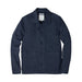 Rivay Japanese Cotton Herringbone Chore Jacket in Navy - Navy