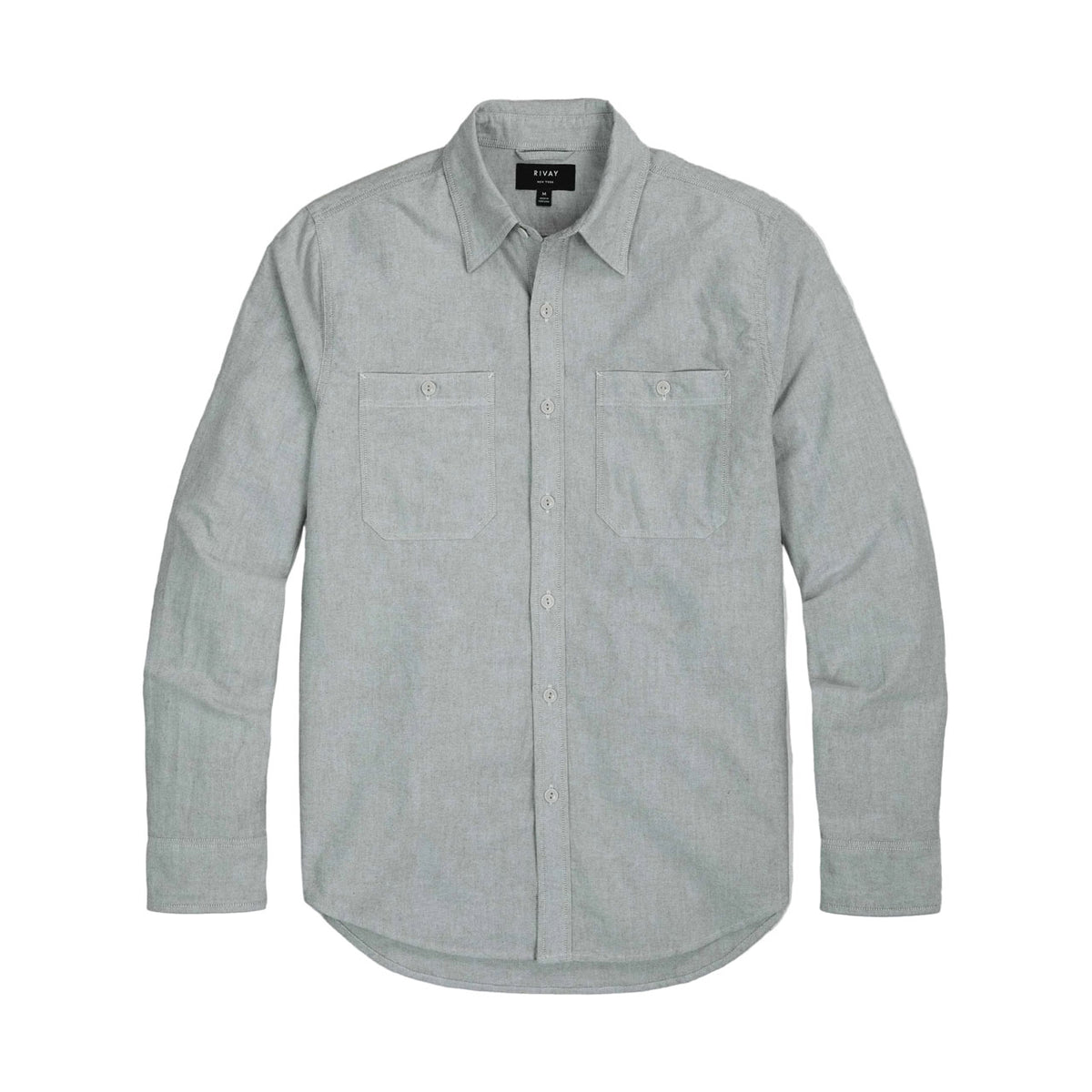 Rivay Bridges Oxford Workshirt in Olive