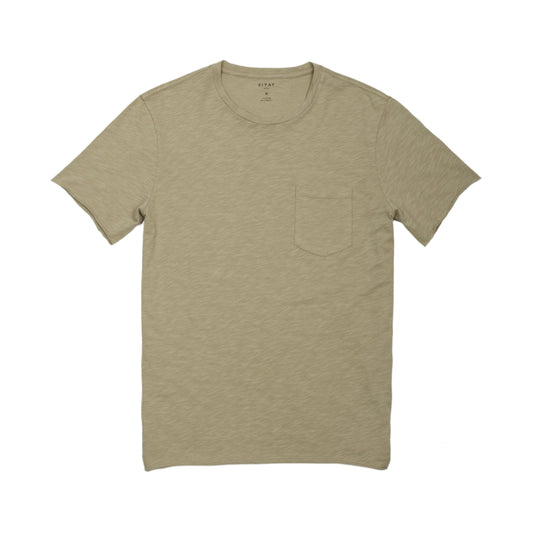 RIVAY Slub Cotton Pocket Tee