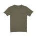 RIVAY Slub Cotton Pocket Tee in Olive - Olive