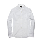 Rivay Type 104 Garment Dyed Poplin Button Down - White