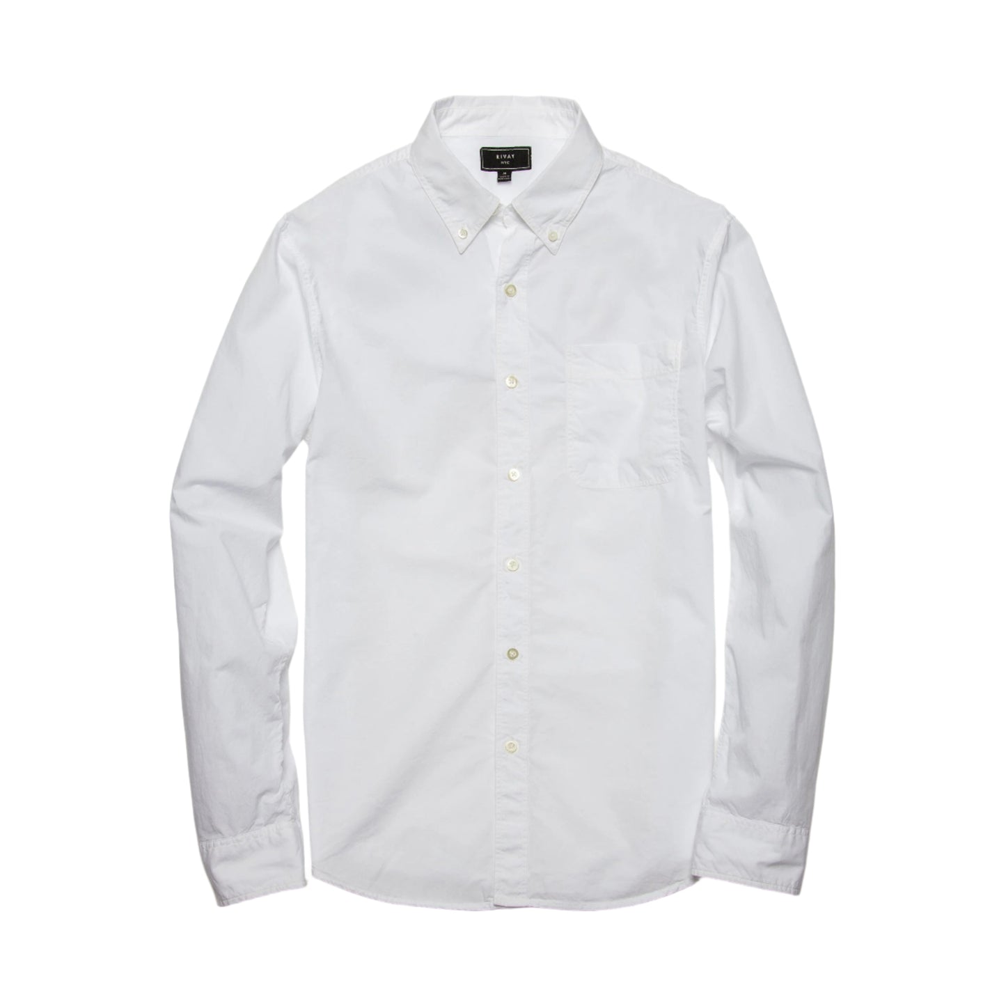 Rivay Type 104 Garment Dyed Poplin Button Down