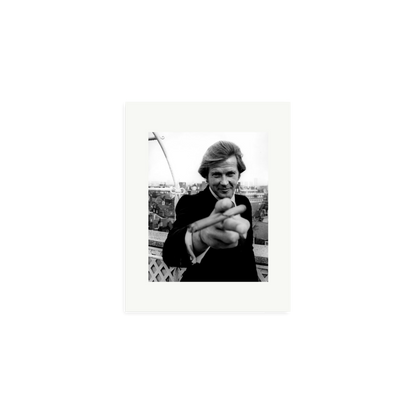 Roger Moore 1972 Bond Announcement Photo Print Only Small