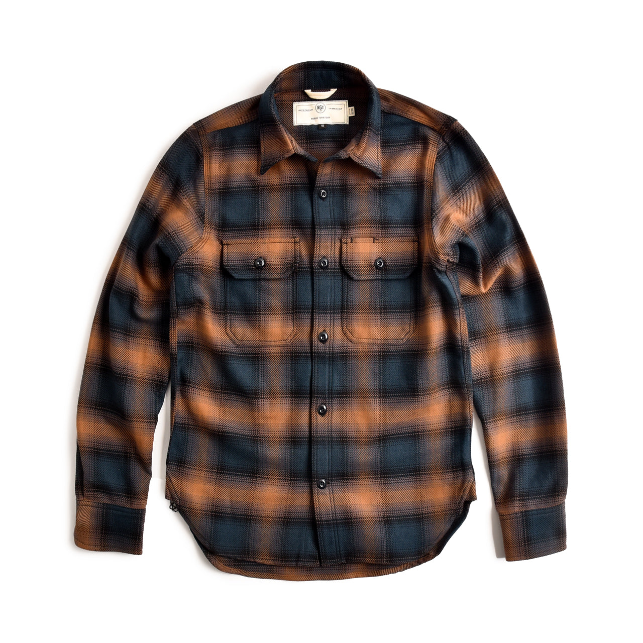 Rogue Territory Ombre Plaid Field Shirt