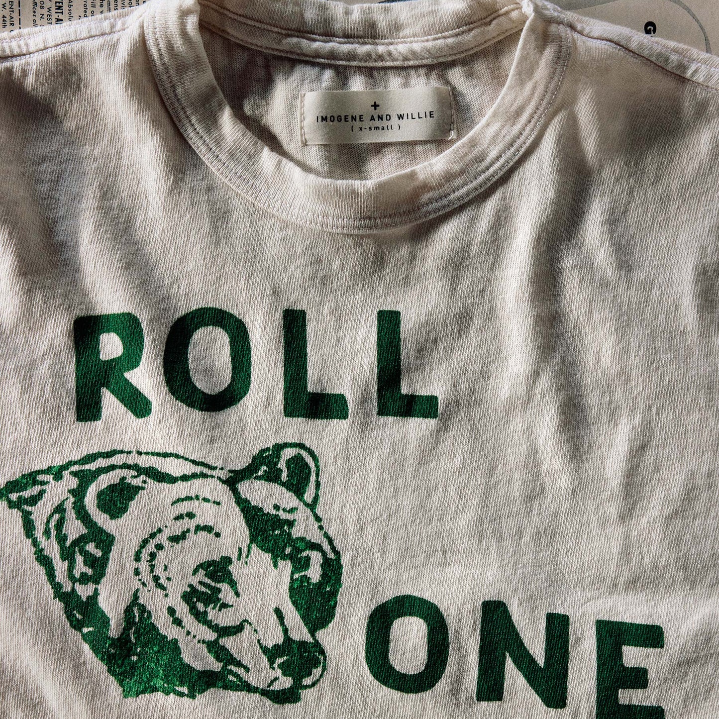 imogene + willie the "roll one" tee