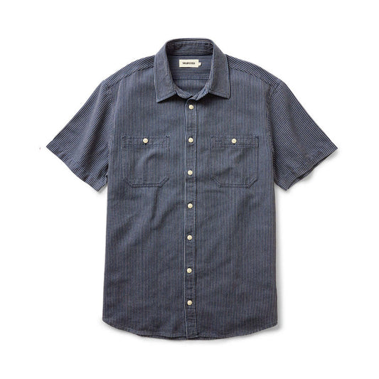Taylor Stitch Roped Indigo Utility Shirt