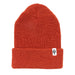 American Trench Merino Cardigan Stitch Beanie - rust