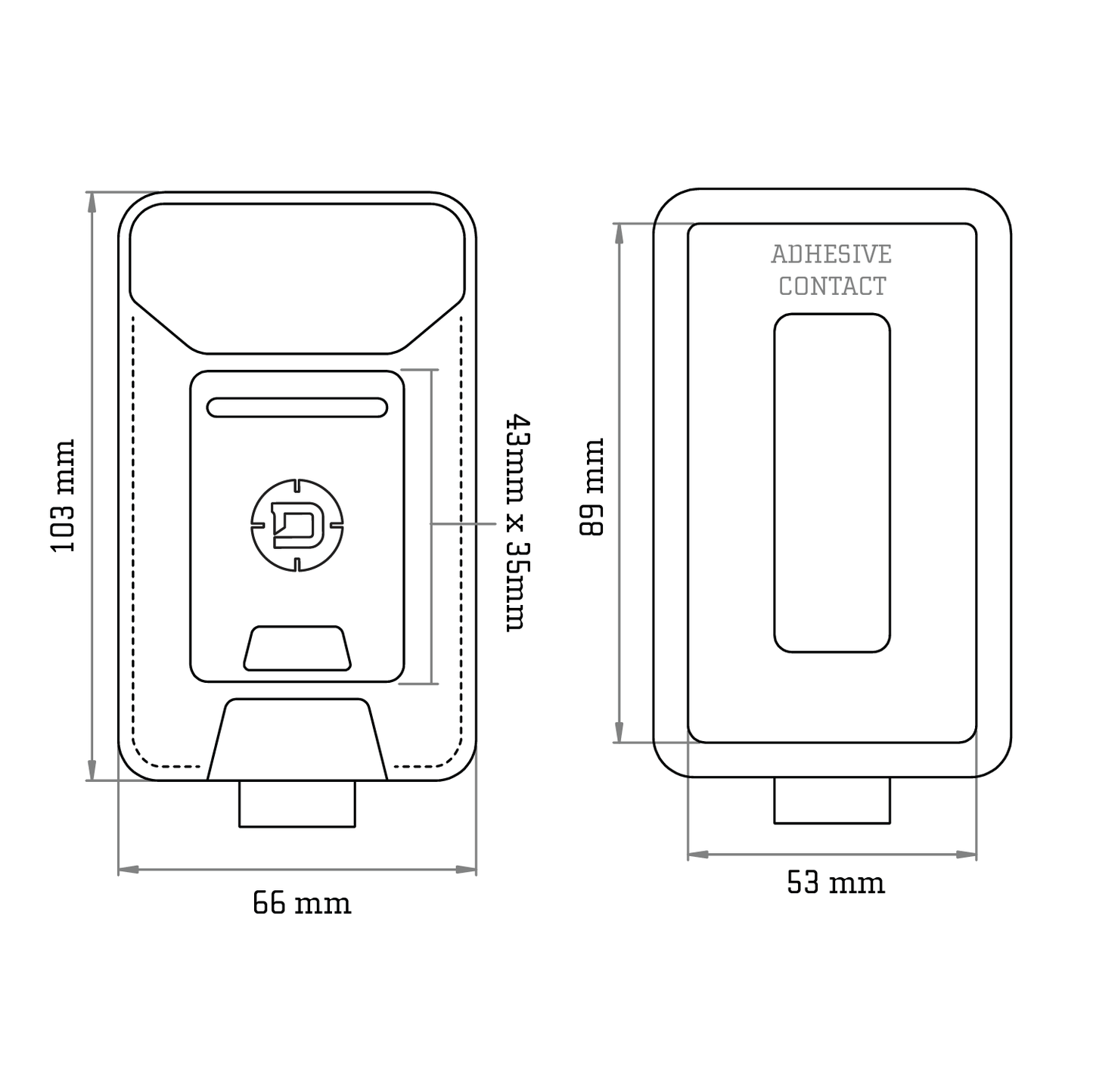 Dango S1 Stealth Phone Pocket